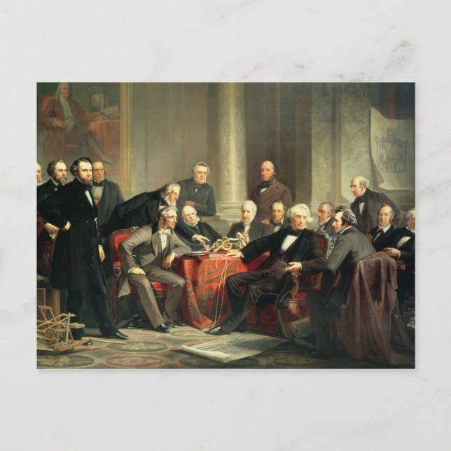 Men of Progress Postcard (Front)