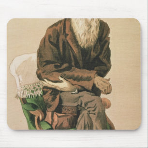 Men of the Day, no. 33, Charles Darwin Mouse Mat
