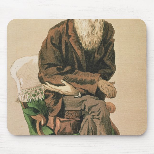 Men of the Day, no. 33, Charles Darwin Mouse Mat (Front)