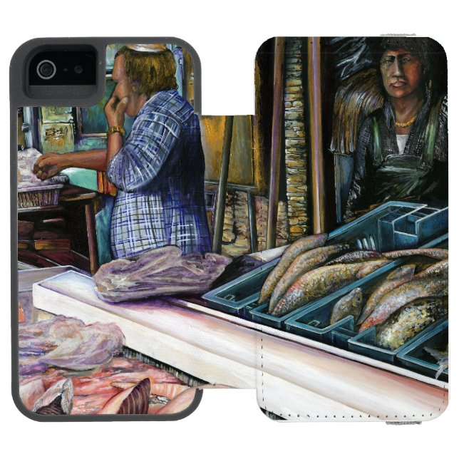 Men of the Desert, Gifts of the Sea, Jerusalem Incipio iPhone Wallet Case (Folio Open)