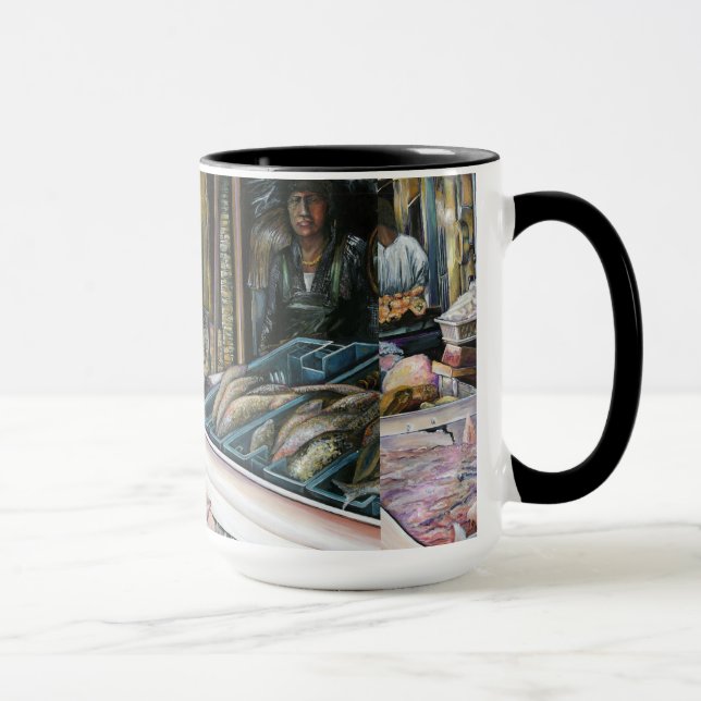 Men of the Desert, Gifts of the Sea, Jerusalem Mug (Right)