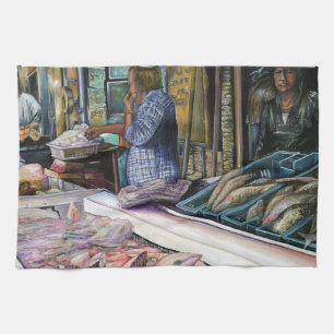 Men of the Desert, Gifts of the Sea, Jerusalem Tea Towel