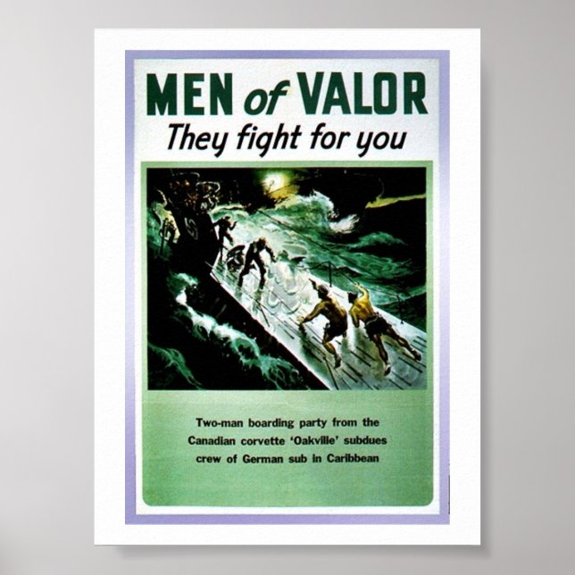 Men Of Valour Poster (Front)