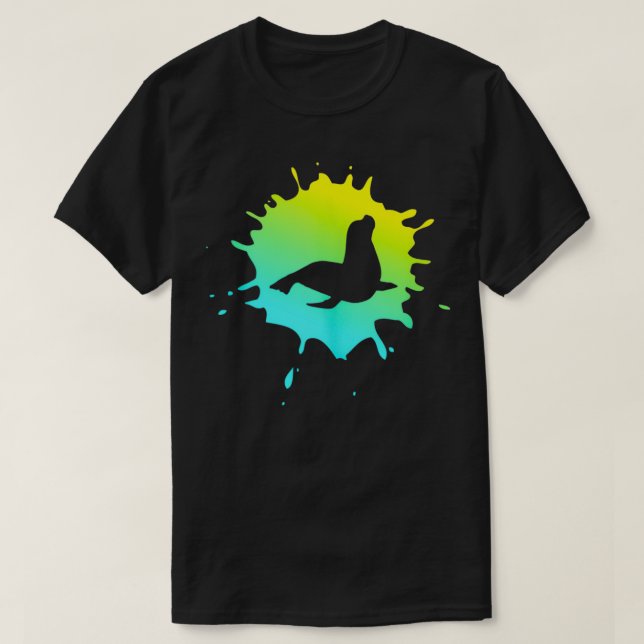 Men or Boys Sea Lion Tank Top (Design Front)