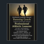 Men Running, Athletics Lesson Advertising Flyer<br><div class="desc">Men Running,  Athletics Lesson Advertising Flyers By The Business Card Store.</div>