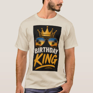 Men’s Birthday King Graphic T-Shirt