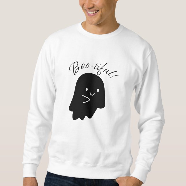 Men’s Boo-tiful Ghost Sweatshirt (Front)