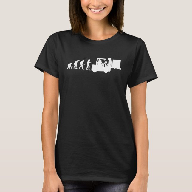 Men s  Forklift Driver s T-Shirt (Front)