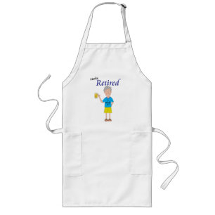 Men’s retirement long apron
