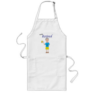 Men’s retirement long apron