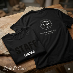 Men’s STAFF Black Value T-Shirt