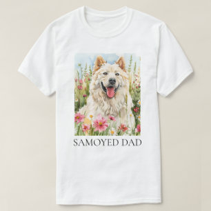Men’s T-Shirt – Samoyed Dad Shirt for Dog Lovers