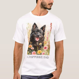 Men’s T-Shirt – Schipperke Dad Shirt for Dog Lover