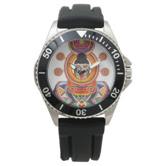 MEN"S WATCH Art by Davey AFRICANA SOLAR SYSTEM