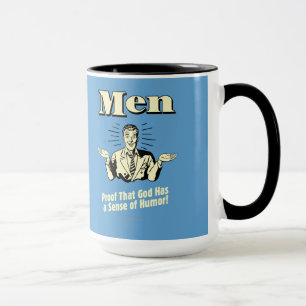 Men: Sense Of Humour Mug