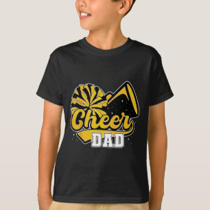 Men Shirt Proud Cheer Dad Favorite Cheerleader