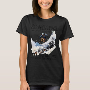 Men Still Go Skiing 70 Winter Srts Lover Skier  T-Shirt