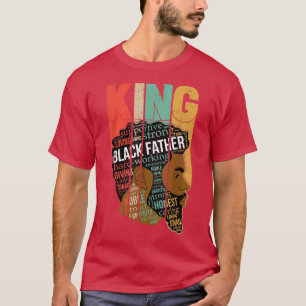 Men Strong Black King Juneteenth African American  T-Shirt