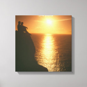 Men & Sun canvas Print
