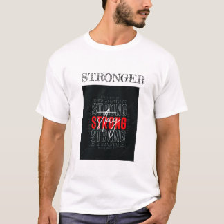 MEN T SHIRT STRONGER SMOOTHLY SPORT