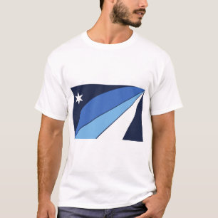 Men T Shirt with Flag of Columbia, South Carolina