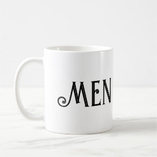 Men Text Valeria font Drinkware Classic Tea Coffee Coffee Mug