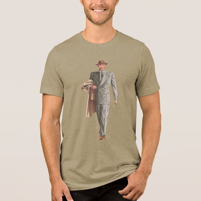 men&&& Tri-Blend shirt (Front)