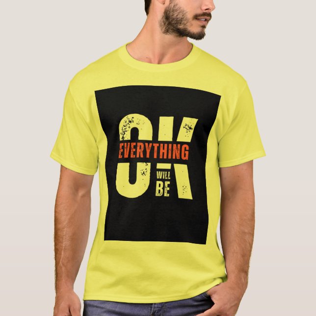 men unique colour t shirt (Front)