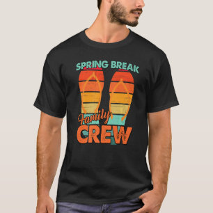 Men Vintage Spring Break Retro Family Vacation Fli T-Shirt