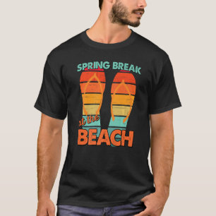 Men Vintage Spring Break Retro Family Vacation Fli T-Shirt