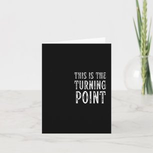 Men Vintage This Is The Turning Int Tee Usa Flag F Card