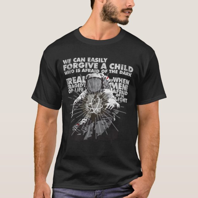 Men Who are Afraid of the Light T-Shirt (Front)