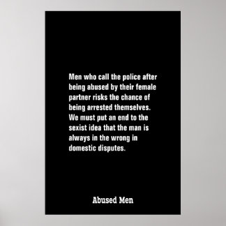 Men Who Call The Police After Being Abused … Poster