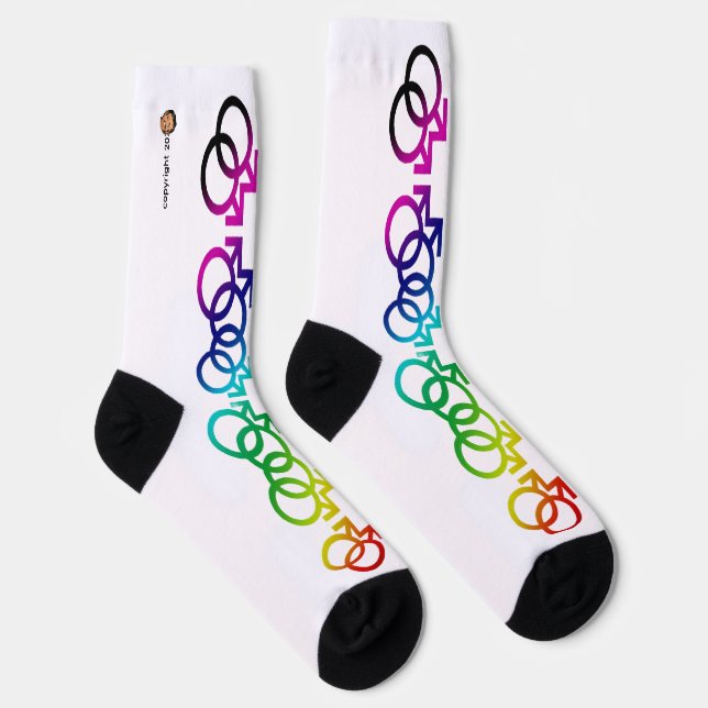 MEN WHO LOVE TO LOVE MEN SOCKS (Right)