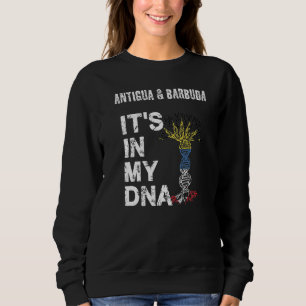 Men Women Antigua Roots Dna Strand Antigua And Bar Sweatshirt