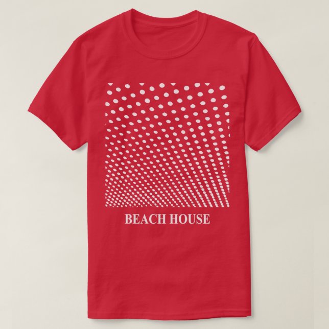 Men Women Beach House Bloom Awesome For Music Fan  T-Shirt (Design Front)
