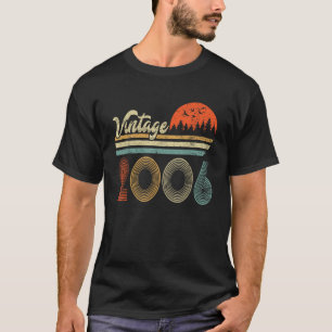 Men Women Birthday Made in 2006 20th 2006 Born in T-Shirt