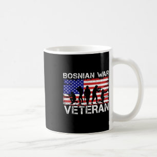 Men Women Bosnian War Veteran Coffee Mug