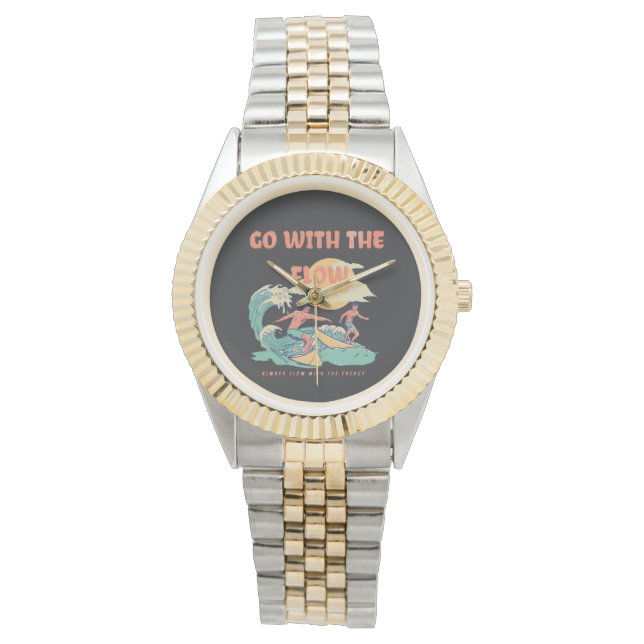 Men/Women Energy Flow Lessons Learn Watch (Front)