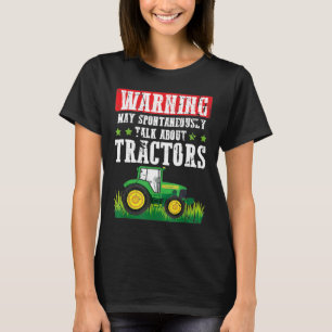 Men Women Farmers Warning Spontaneously Talk Tract T-Shirt