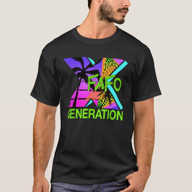 Men Women Gen X  T-Shirt (Front)