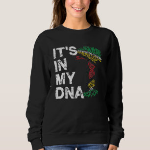 Men Women Guyanese Pride Guyana Dna Strand Guyana Sweatshirt