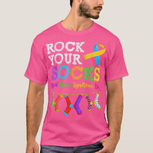 Men Women Kid Down Syndrome Awareness Shirt, Rock T-Shirt
