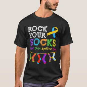 Men Women Kid Down Syndrome Awareness T-Shirt