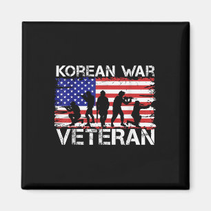 Men Women Korean War Veteran Magnet