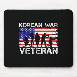 Men Women Korean War Veteran Mouse Mat