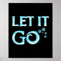 Men Women Let It Go Funny Movie Quote Kids Cosplay
