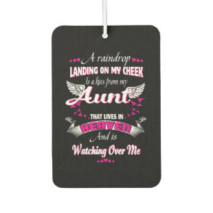 Men Women Loss Aunt In Loving Memorial My Aunt Car Air Freshener