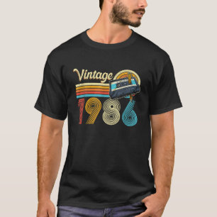 Men Women Made in 1986 Gifts Bday 40 Year Old T-Shirt