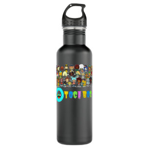 Men Women Manga Toca Boca Anime Funny Men Fan 710 Ml Water Bottle